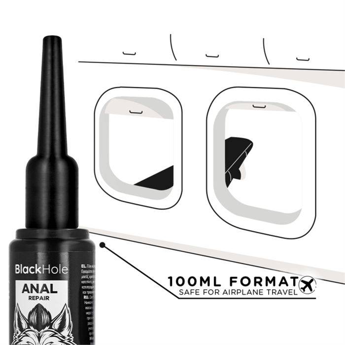 BLACK HOLE - ANAL LUBE APPLIER L SIZE 100 ML