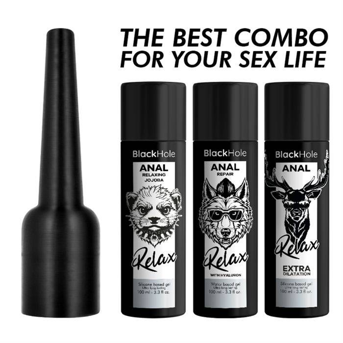 BLACK HOLE - ANAL LUBE APPLIER L SIZE 100 ML
