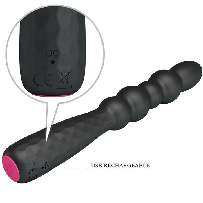 MR PLAY - PLUG ANAL VIBRATÃRIO FLEXÃVEL
