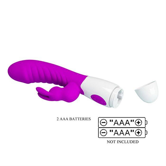 PRETTY LOVE - NAUGHTY VIBRADOR ROXO BUNNY
