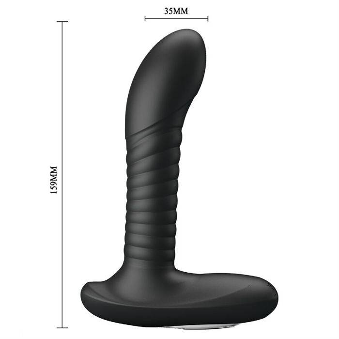 MR PLAY - MASSAGEADOR DE PRÃSTATA COM ROTAÃÃO E VIBRAÃÃO