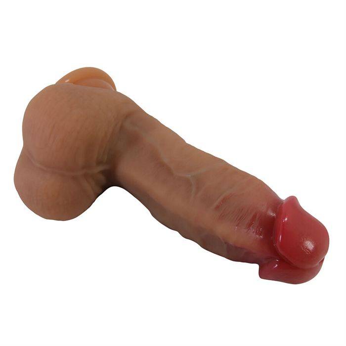PRETTY LOVE - CURTIS DILDO REALISTA COM VENTOSA 17,3 CM -Ã- 4,2 CM