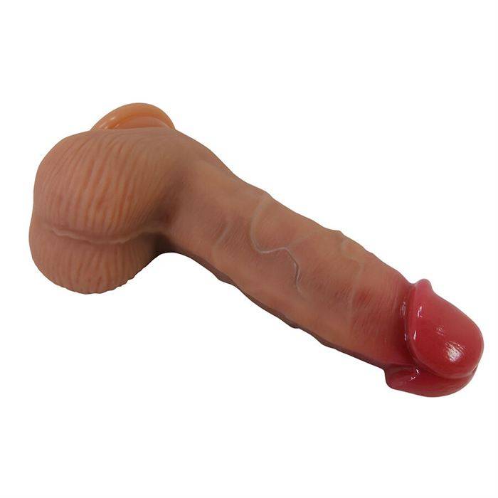 PRETTY LOVE - DUVALL DILDO REALISTA COM VENTOSA 19,3 CM -Ã- 4,5 CM