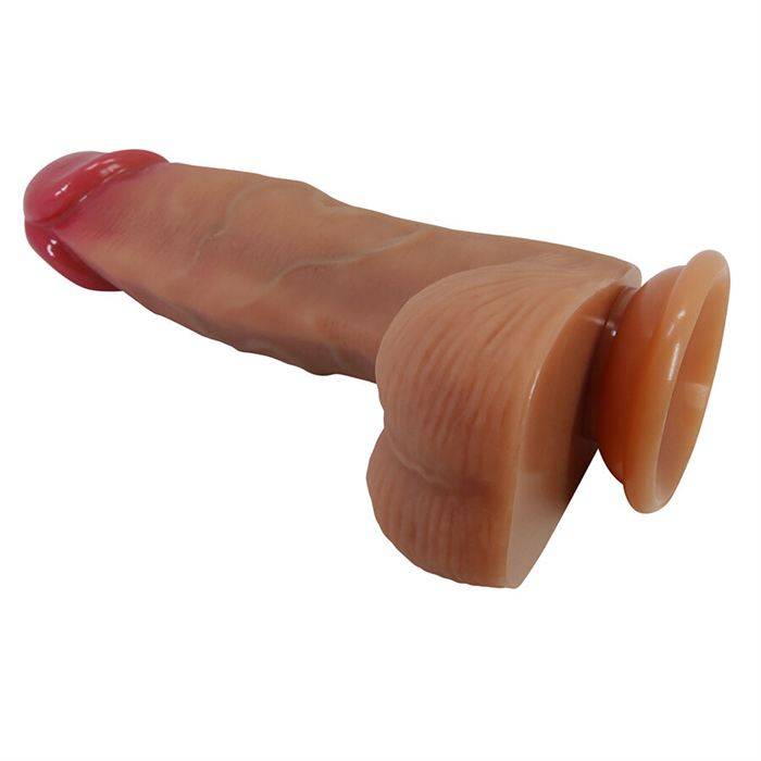 PRETTY LOVE - DUVALL DILDO REALISTA COM VENTOSA 19,3 CM -Ã- 4,5 CM