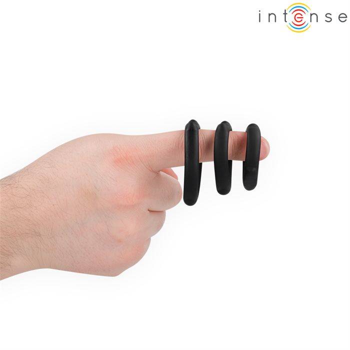 INTENSE - PETER SET OF 3 PENIS RINGS MODEL 9