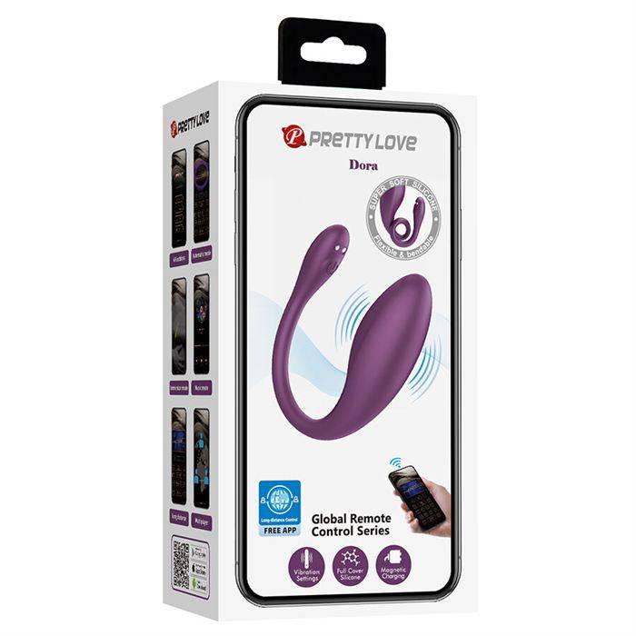 PRETTY LOVE - DORA VIBRADOR INVISÃVEL COM APLICATIVO GRÃTIS