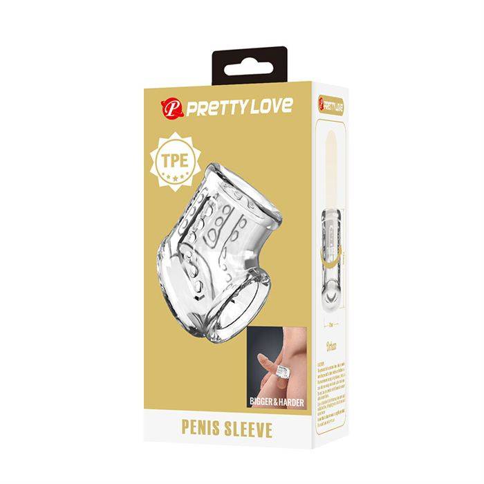 PRETTY LOVE - CAPA CURTA TRANSPARENTE PARA PÃNIS