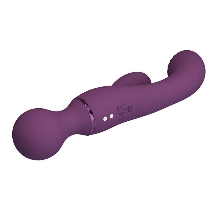 PRETTY LOVE - VIBRADOR ROXO PARA PONTO G, VERSÃTIL E COMPLETO