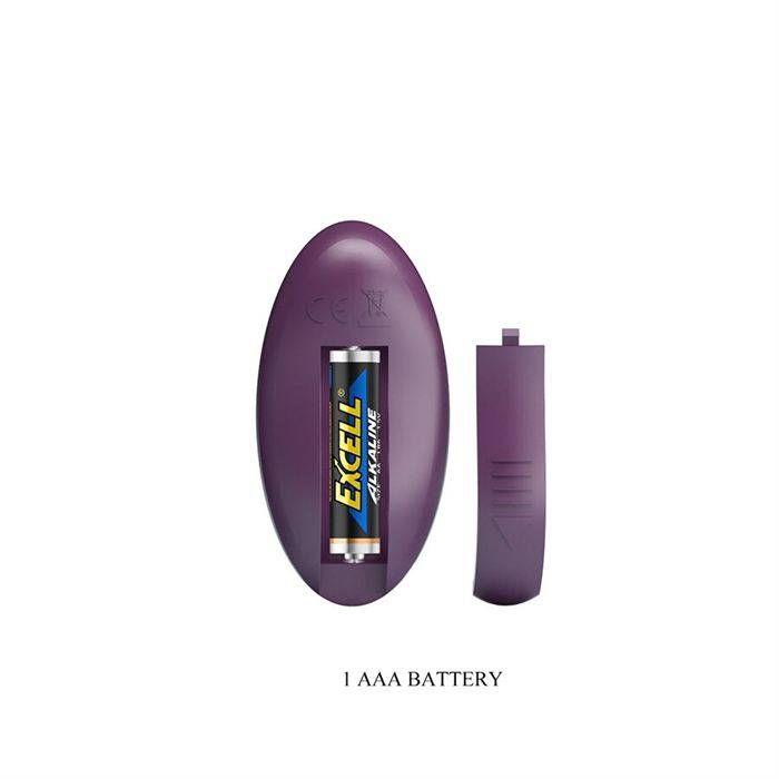PRETTY LOVE - LUKA VIBRADOR DE SENTADO COM EFEITO DE CALOR E CONTROLE REMOTO