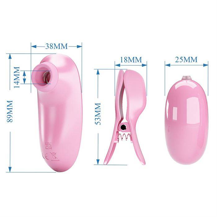 PRETTY LOVE - IMONIE KIT MULTIFUNCIONAL 3 EM 1 COM VENTOSA, MAMILOS E CLITÃRIS