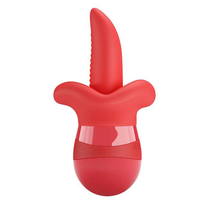 PRETTY LOVE - OBELIA VIBRADOR DE LÃNGUA COM MOVIMENTO ORBITAL