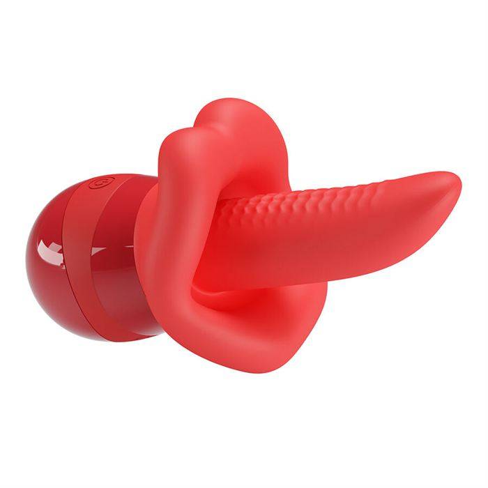 PRETTY LOVE - OBELIA VIBRADOR DE LÃNGUA COM MOVIMENTO ORBITAL