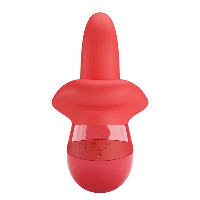PRETTY LOVE - OBELIA VIBRADOR DE LÃNGUA COM MOVIMENTO ORBITAL