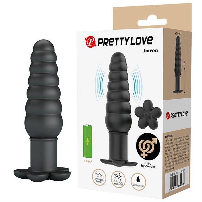 PRETTY LOVE - IMRON PLUG ANAL VIBRATÃRIO