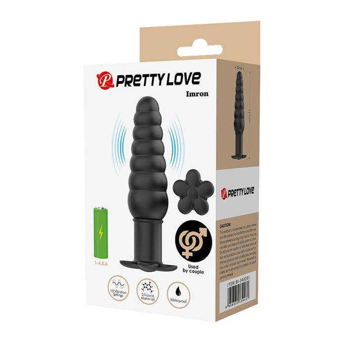 PRETTY LOVE - IMRON PLUG ANAL VIBRATÃRIO