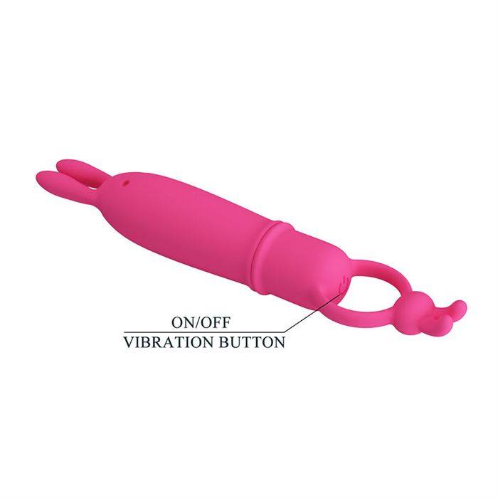 PRETTY LOVE - DELIA VIBRADOR RABBIT COM ANEL DE RESISTÃNCIA