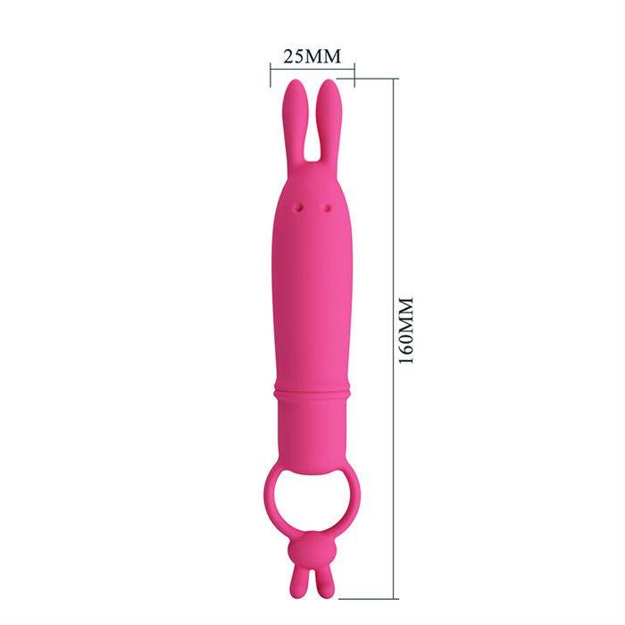 PRETTY LOVE - DELIA VIBRADOR RABBIT COM ANEL DE RESISTÃNCIA