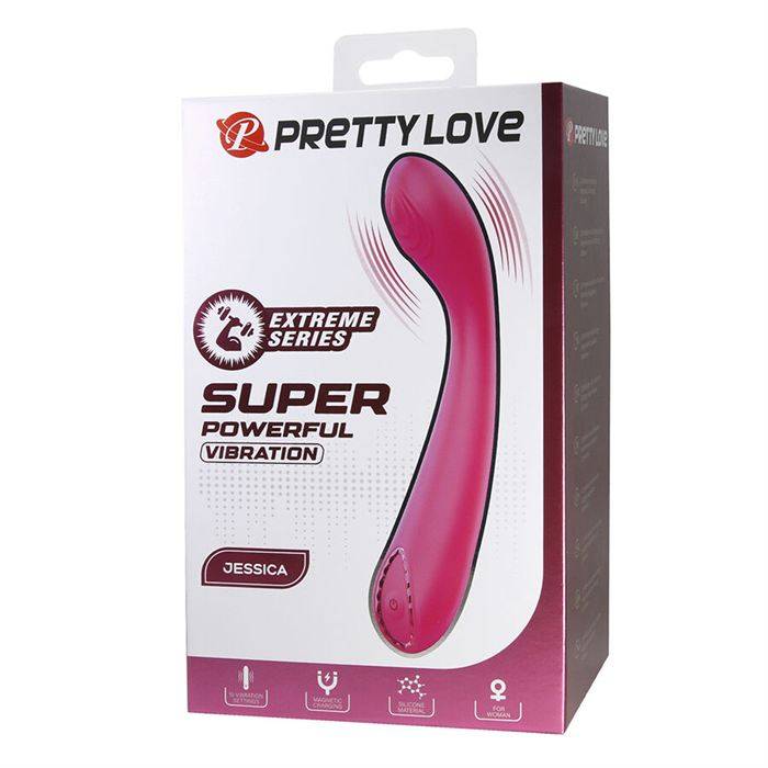 PRETTY LOVE - JESSICA VIBRADOR ROSA DE ALTA POTÃNCIA