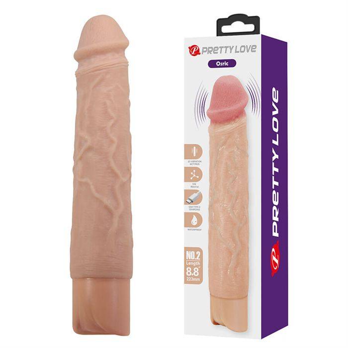PRETTY LOVE - OSRIC VIBRADOR FLEXÃVEL E REALISTA