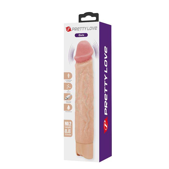 PRETTY LOVE - OSRIC VIBRADOR FLEXÃVEL E REALISTA