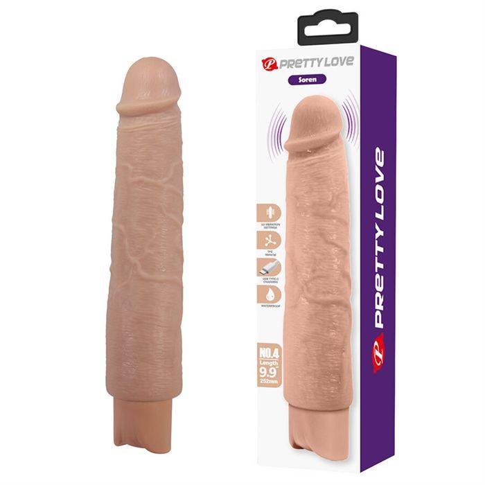 PRETTY LOVE - SOREN VIBRADOR FLEXÃVEL E REALISTA