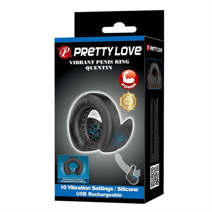 PRETTY LOVE - QUENTIN ANEL PENIANO COM ESTIMULADOR TESTÃCULO