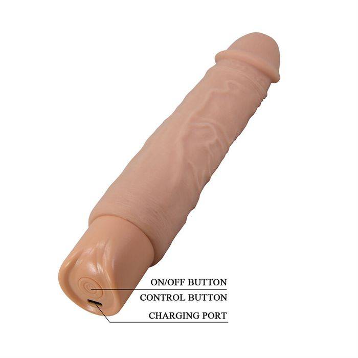 PRETTY LOVE - RUFUS VIBRADOR FLEXÃVEL E REALISTA