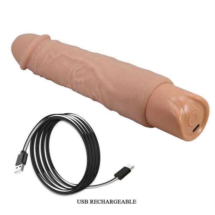 PRETTY LOVE - RUFUS VIBRADOR FLEXÃVEL E REALISTA