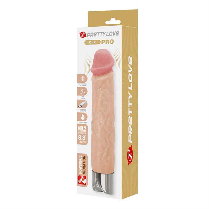 PRETTY LOVE - OSRIC PRO VIBRADOR FLEXÃVEL E REALISTA