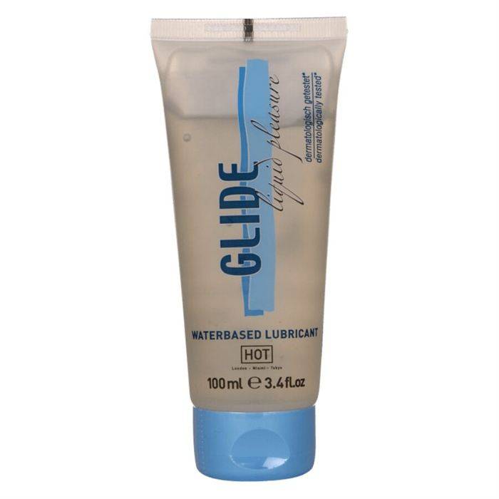 HOT - GLIDE LIQUID PLEASURE LUBRIFICANTE Ã BASE DE ÃGUA 100 ML