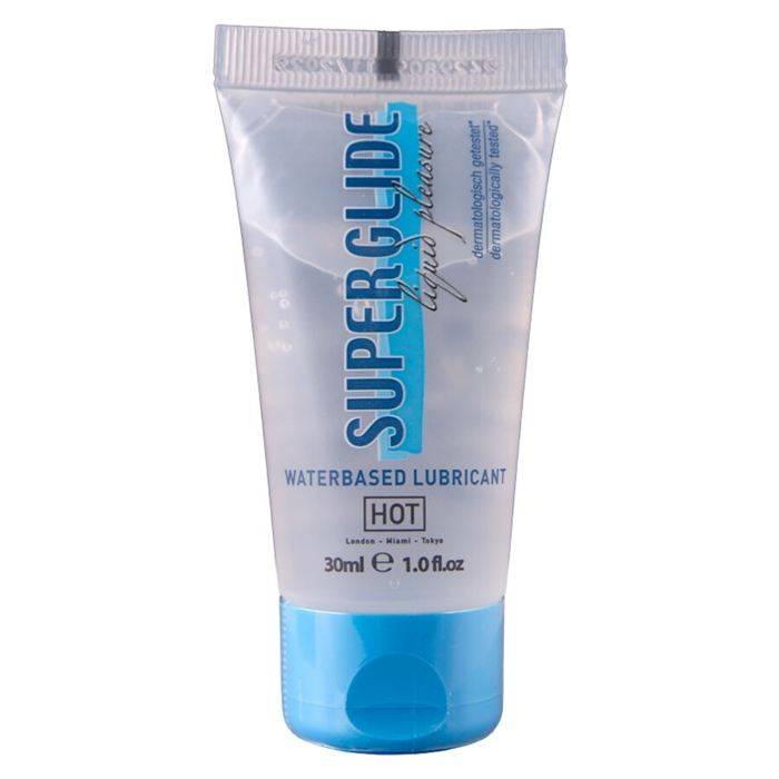 HOT - SUPERGLIDE LUBRIFICANTE Ã BASE DE ÃGUA 30 ML
