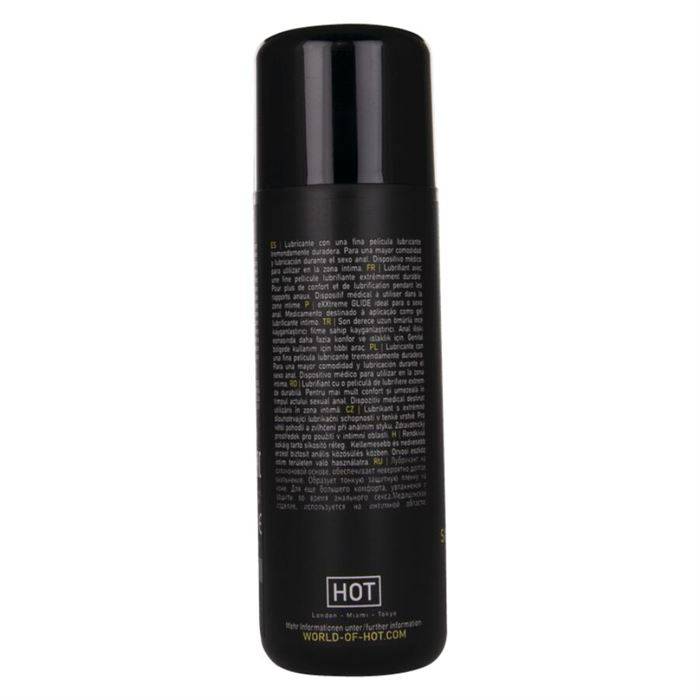 HOT - EXXTREME GLIDE LUBRIFICANTE Ã BASE DE SILICONE + ÃLEO CONFORTANTE A+ 100 ML