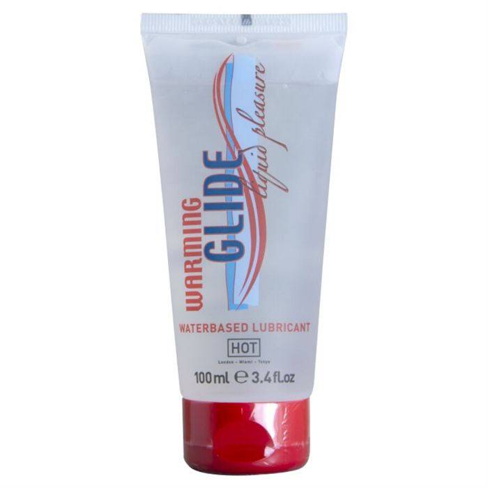 HOT - LUBRIFICANTE Ã BASE DE ÃGUA COM AQUECIMENTO E DESLIZAMENTO 100 ML
