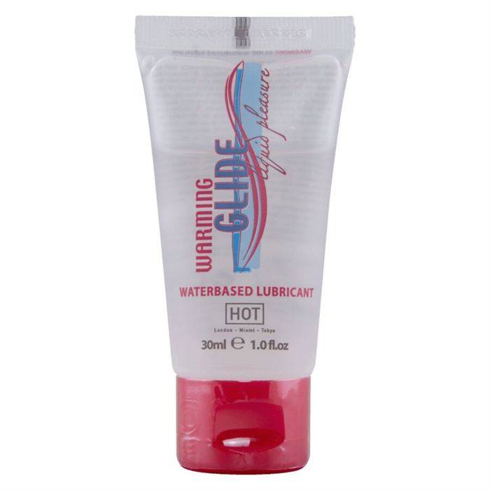 HOT - LUBRIFICANTE Ã BASE DE ÃGUA COM AQUECIMENTO E DESLIZAMENTO 30 ML