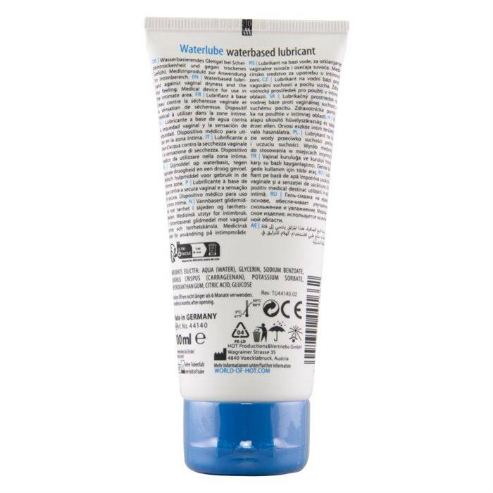 HOT - LUBRIFICANTE PARA ÃGUA QUENTE Ã BASE DE ÃGUA DE MINAGRA 100 ML