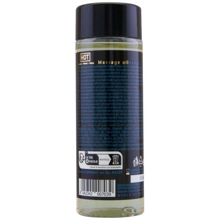 HOT - ÃLEO DE MASSAGEM - EXÃTICO-ESPECIAL 100 ML