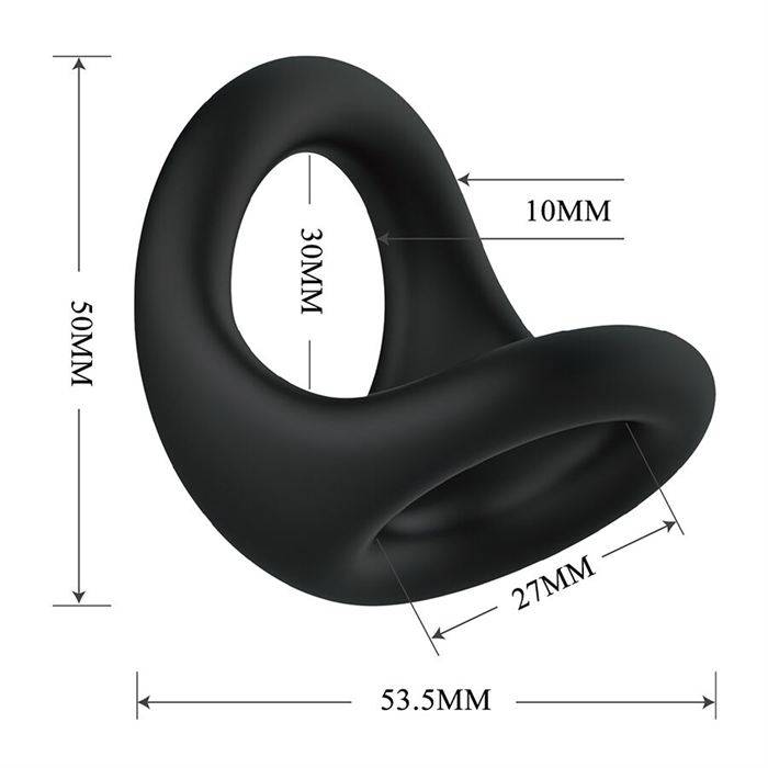 CRAZY BULL - NESTOR ANEL ERGONÃMICO PARA PÃNIS E TESTÃCULOS