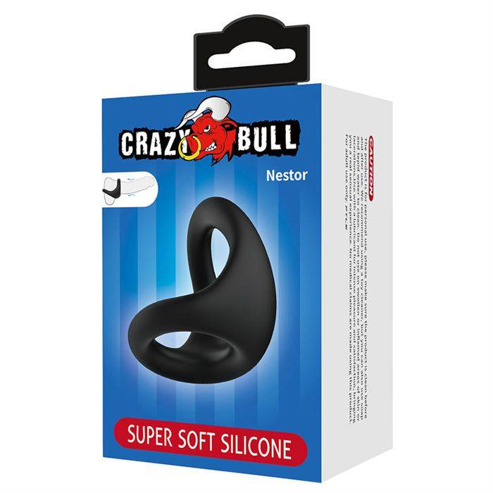 CRAZY BULL - NESTOR ANEL ERGONÃMICO PARA PÃNIS E TESTÃCULOS