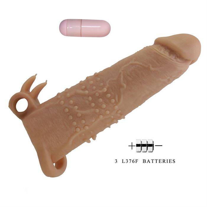 PRETTY LOVE - QUILLON CAPA PENIANA COM ESTIMULADOR CLITÃRICO E VIBRAÃÃO