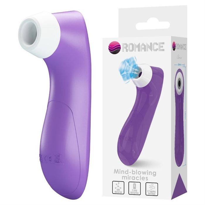ROMANCE - APARELHO DE SUCÃÃO CLITORIAL COM TECNOLOGIA DE PULSAÃÃO ROXO