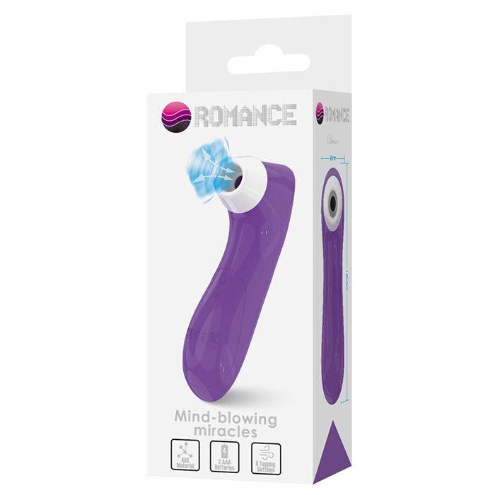 ROMANCE - APARELHO DE SUCÃÃO CLITORIAL COM TECNOLOGIA DE PULSAÃÃO ROXO