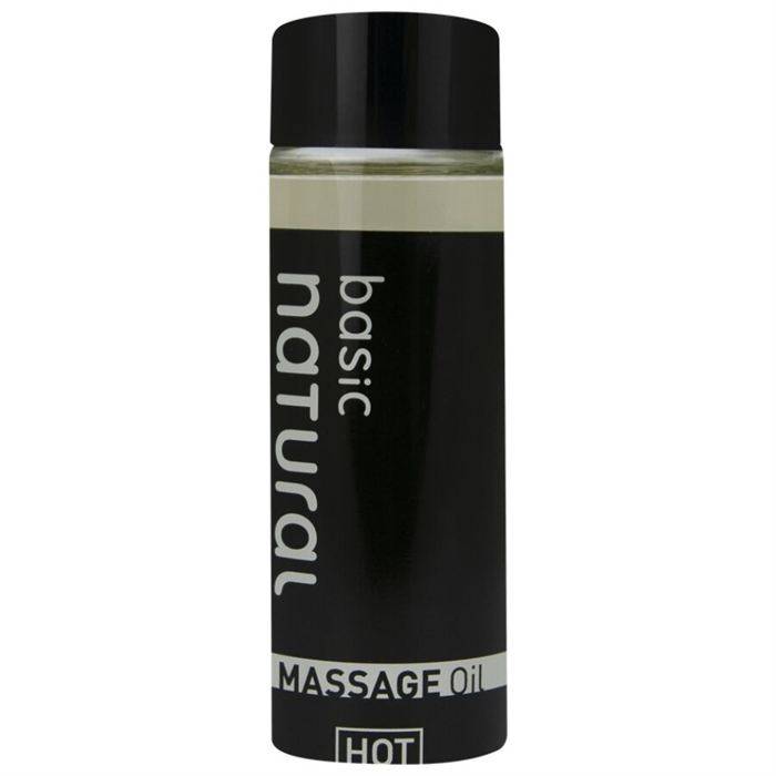 HOT - ÃLEO DE MASSAGEM - NATURAL - BÃSICO 100 ML