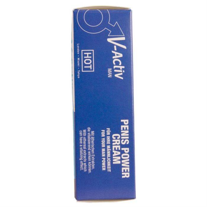 HOT - CREME PARA POTÃNCIA PENIANA V-ACTIV PARA HOMENS 50 ML