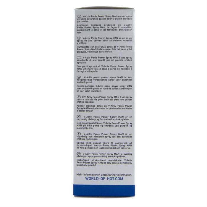 HOT - V-ACTIV SPRAY PARA POTÃNCIA PENIANA 50 ML