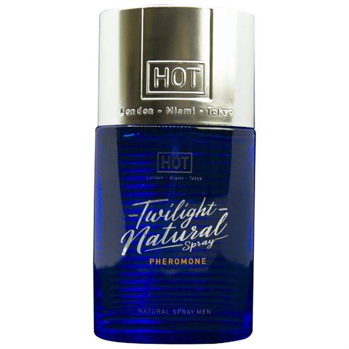 HOT - SPRAY NATURAL DE FEROMÃNIOS CREPÃSCULOS PARA HOMENS 50 ML