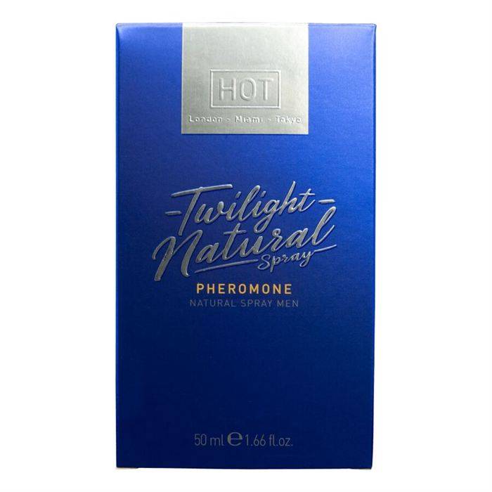 HOT - SPRAY NATURAL DE FEROMÃNIOS CREPÃSCULOS PARA HOMENS 50 ML