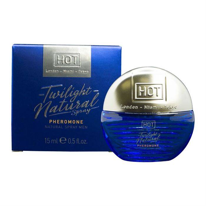 HOT - FEROMÃNIO CREPÃSCULO NATURAL PARA HOMENS 15 ML
