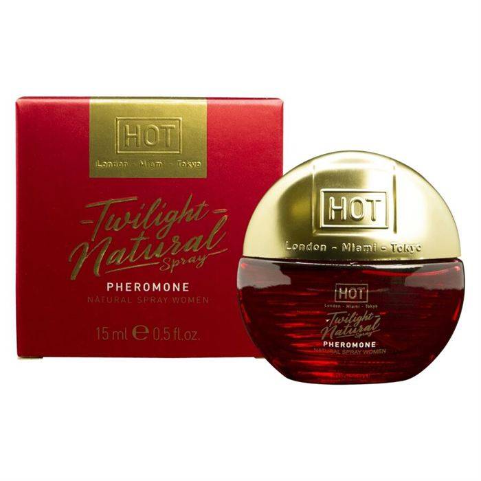 HOT - FEROMÃNIO CREPÃSCULO NATURAL PARA MULHERES 15 ML