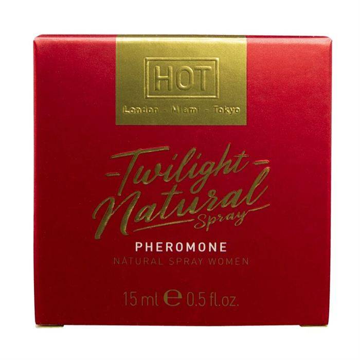 HOT - FEROMÃNIO CREPÃSCULO NATURAL PARA MULHERES 15 ML