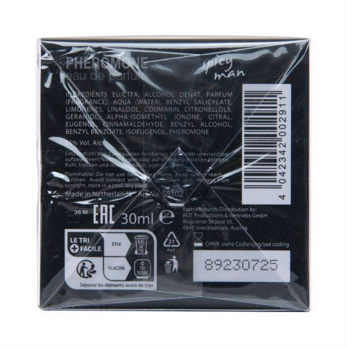 HOT - PERFUME DE FEROMÃNIOS MIAMI SPICY MAN 30 ML